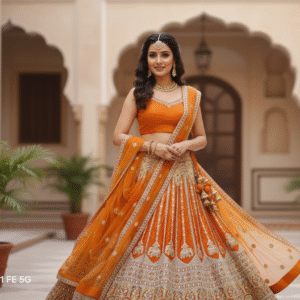 Langha With 2 duptta